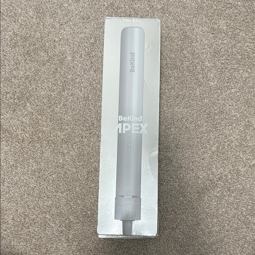 NWT BeKind White Hair Straightener